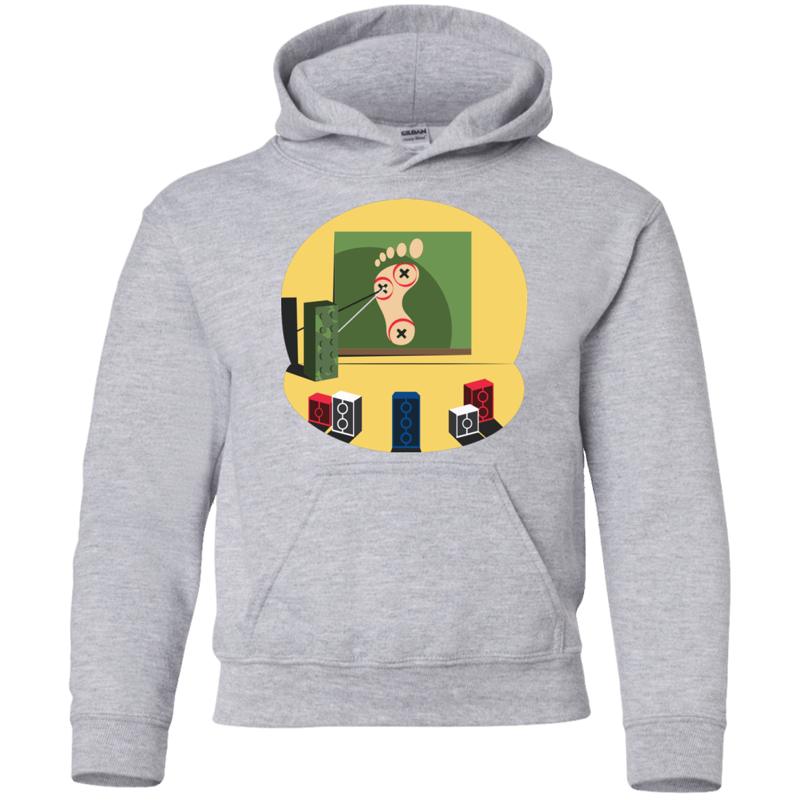 Sweatshirts Sport Grey / YS Evil Plan Youth Hoodie