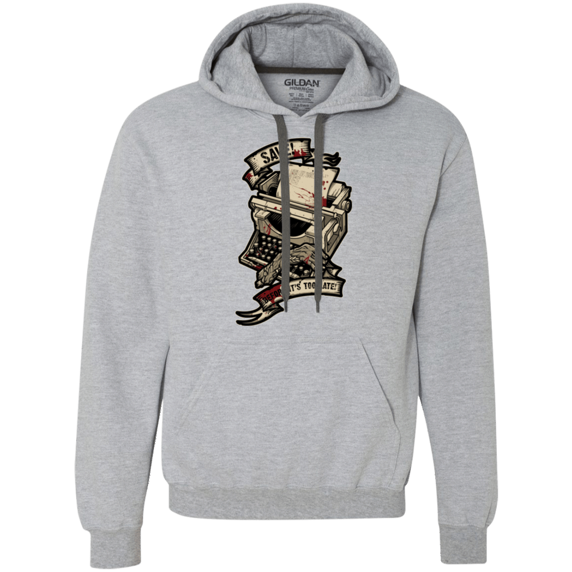 Sweatshirts Sport Grey / Small EVIL SAVE POINT Premium Fleece Hoodie