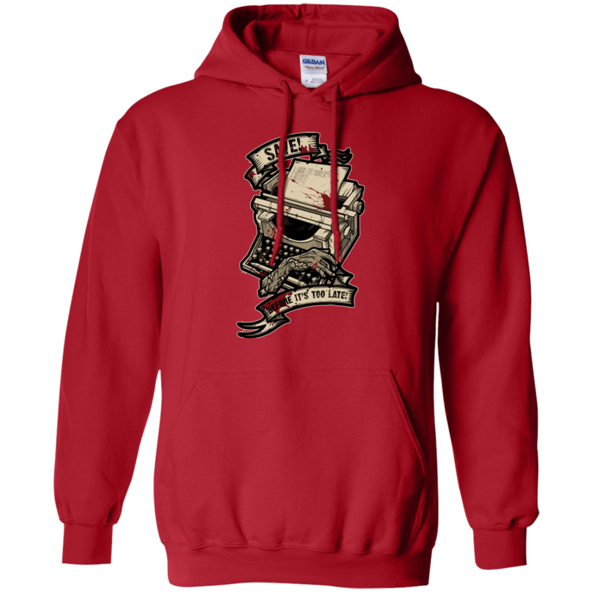 Sweatshirts Red / Small EVIL SAVE POINT Pullover Hoodie