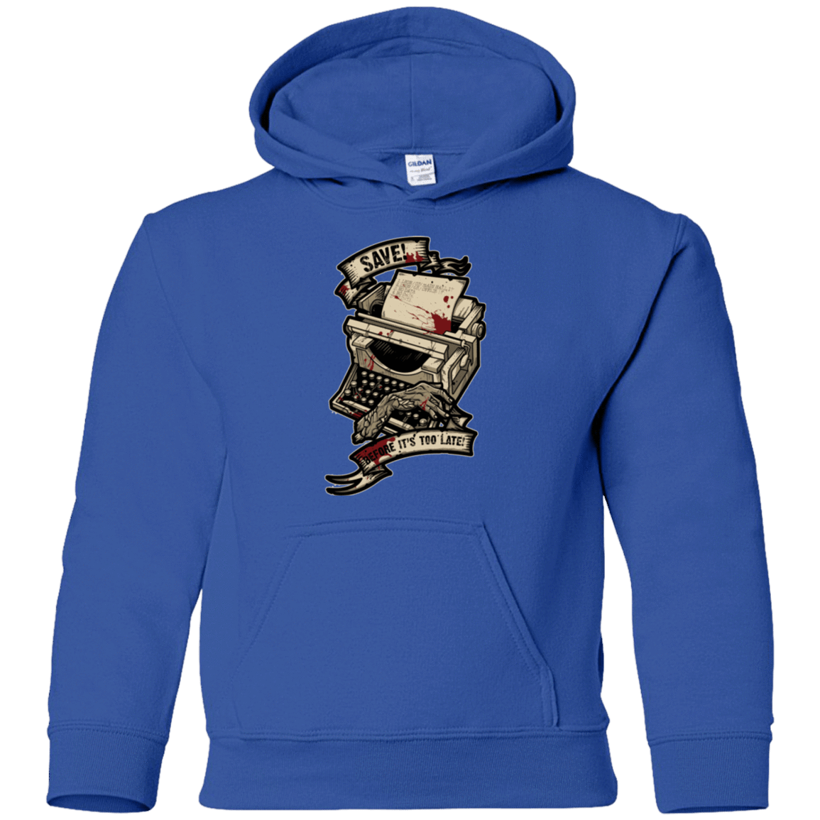 Sweatshirts Royal / YS EVIL SAVE POINT Youth Hoodie