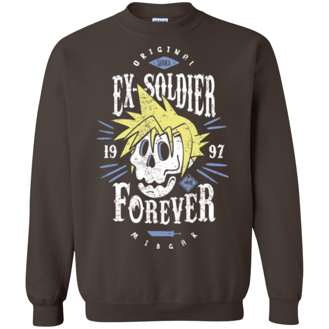 Sweatshirts Dark Chocolate / Small Ex-Soldier Forever Crewneck Sweatshirt