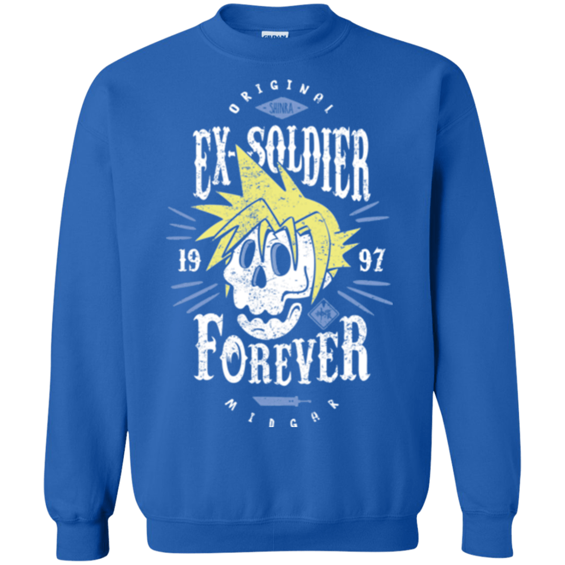 Sweatshirts Royal / Small Ex-Soldier Forever Crewneck Sweatshirt