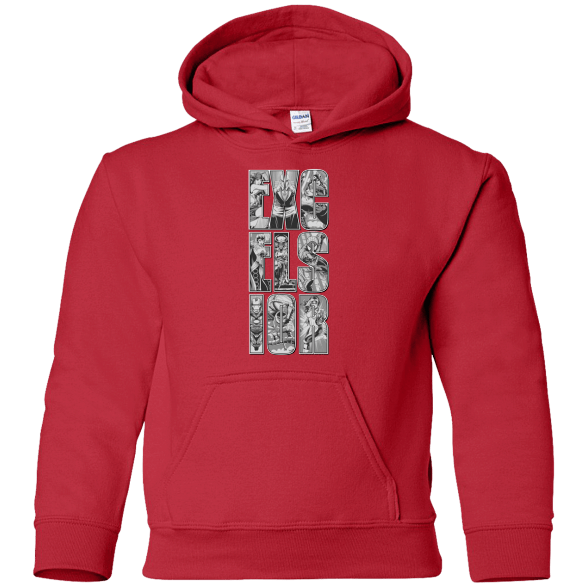 Sweatshirts Red / YS Excelsior Youth Hoodie