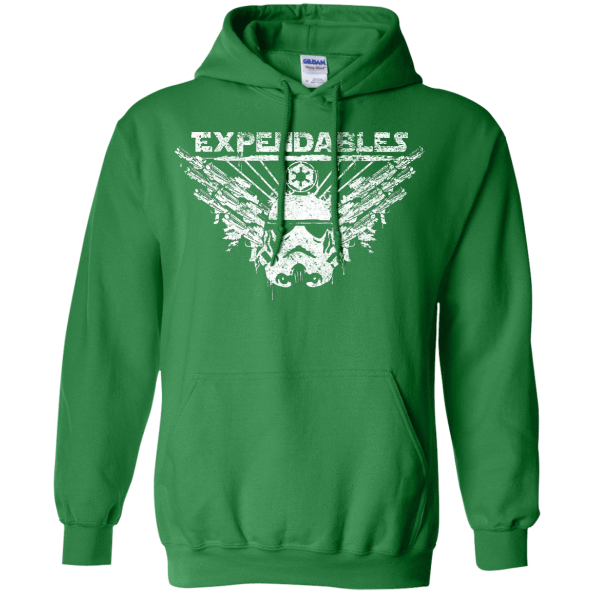 Sweatshirts Irish Green / S Expendable Troopers Pullover Hoodie