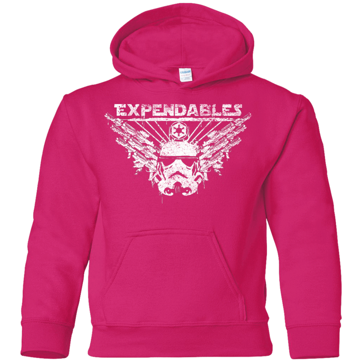Sweatshirts Heliconia / YS Expendable Troopers Youth Hoodie