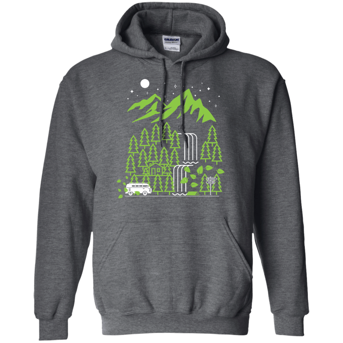 Sweatshirts Dark Heather / S Explore More Pullover Hoodie