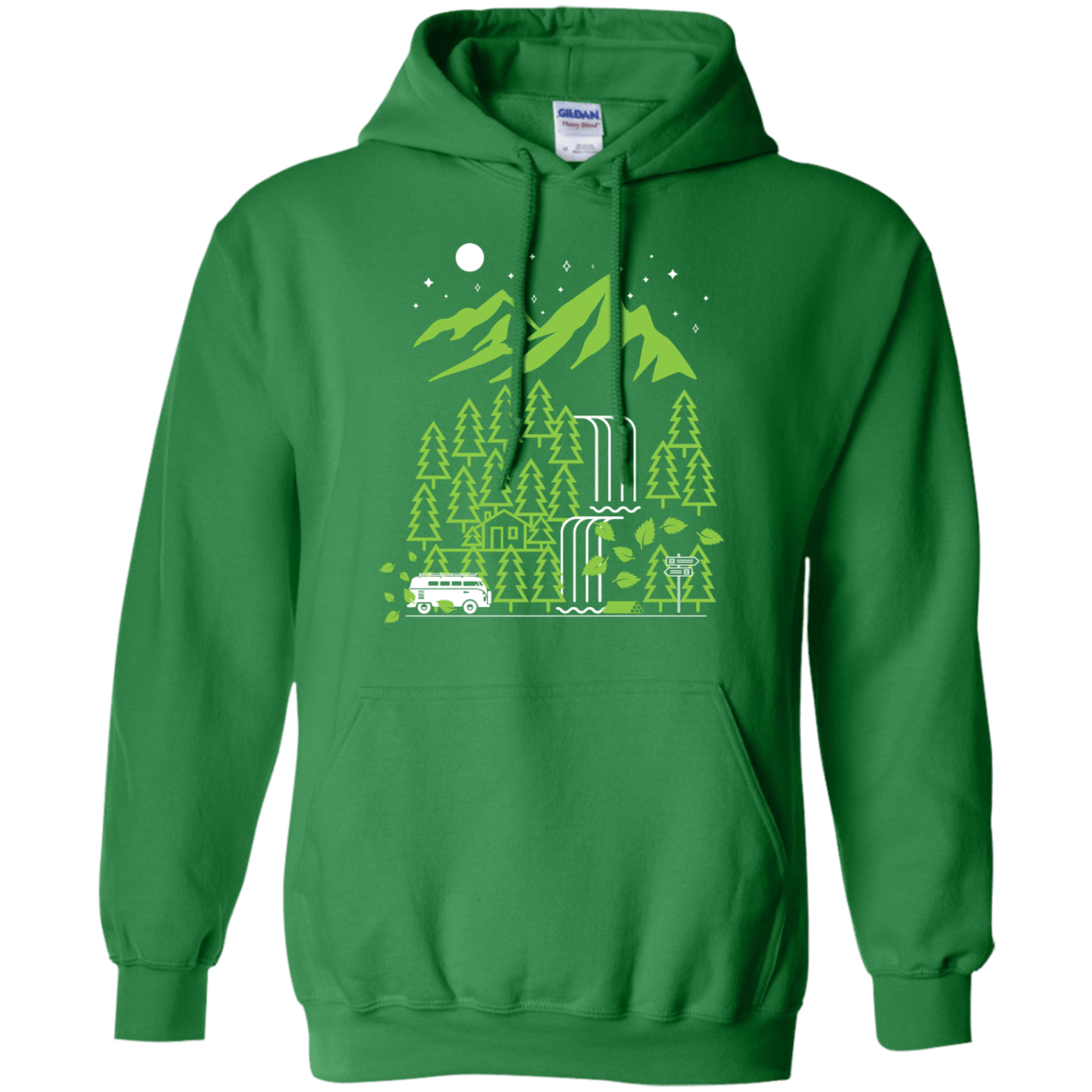 Sweatshirts Irish Green / S Explore More Pullover Hoodie