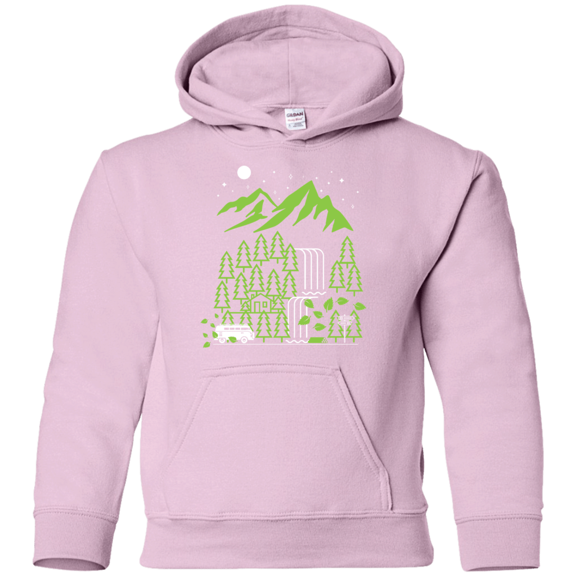 Sweatshirts Light Pink / YS Explore More Youth Hoodie