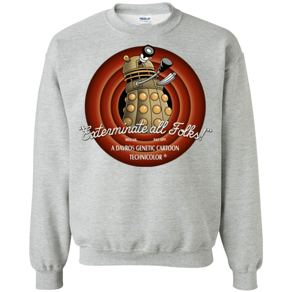 Sweatshirts Sport Grey / Small Exterminate All Folks Crewneck Sweatshirt