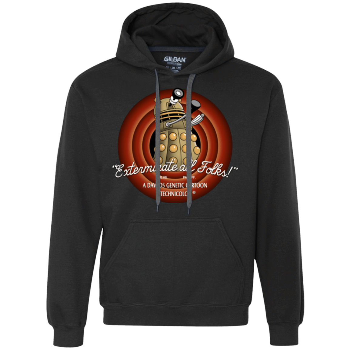 Sweatshirts Black / Small Exterminate All Folks Premium Fleece Hoodie