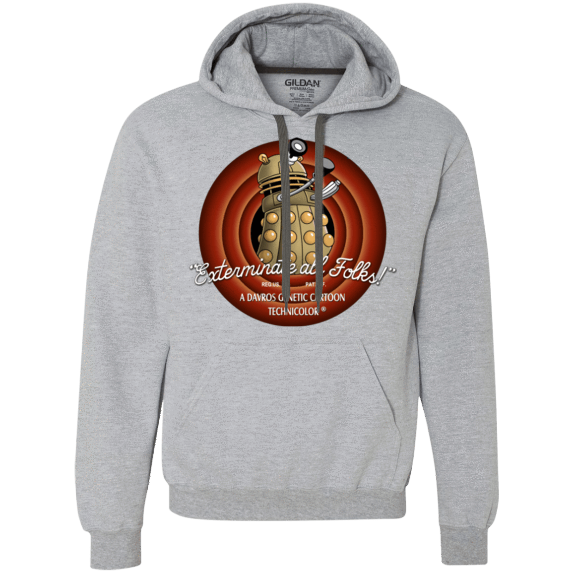 Sweatshirts Sport Grey / Small Exterminate All Folks Premium Fleece Hoodie