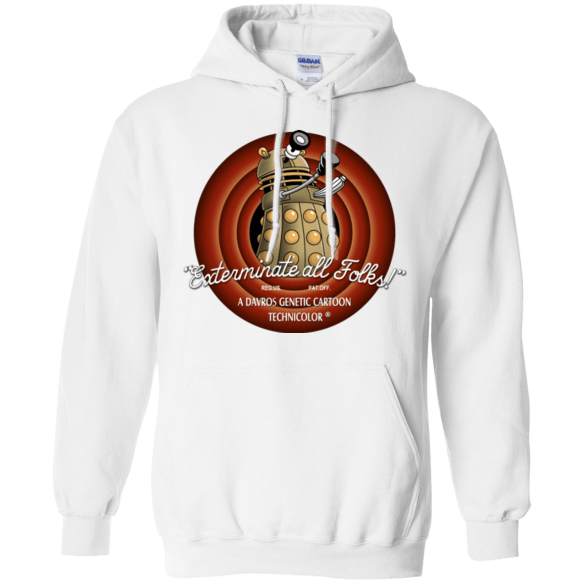 Sweatshirts White / Small Exterminate All Folks Pullover Hoodie