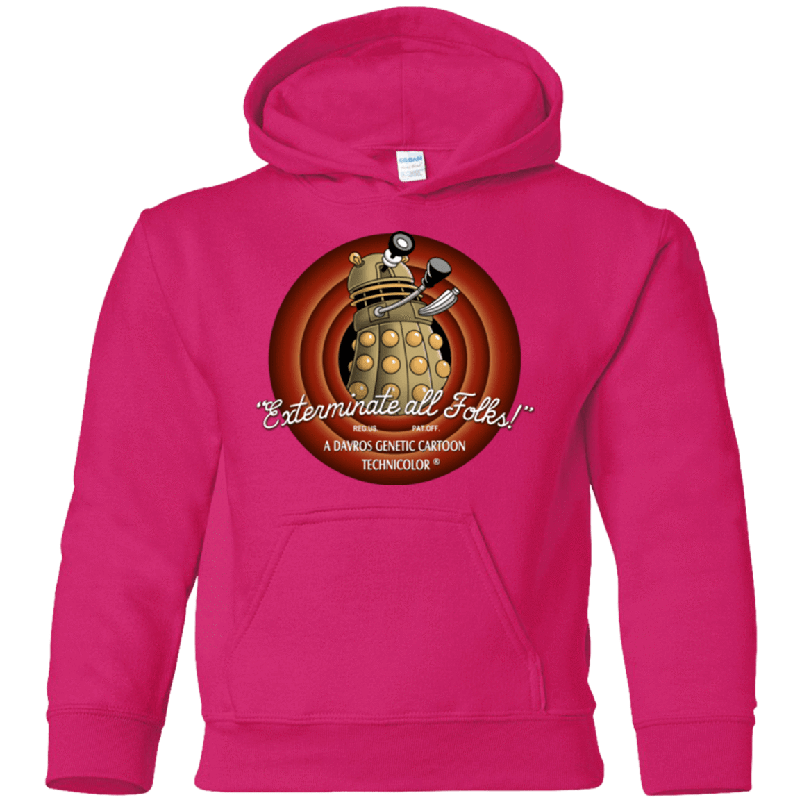 Sweatshirts Heliconia / YS Exterminate All Folks Youth Hoodie