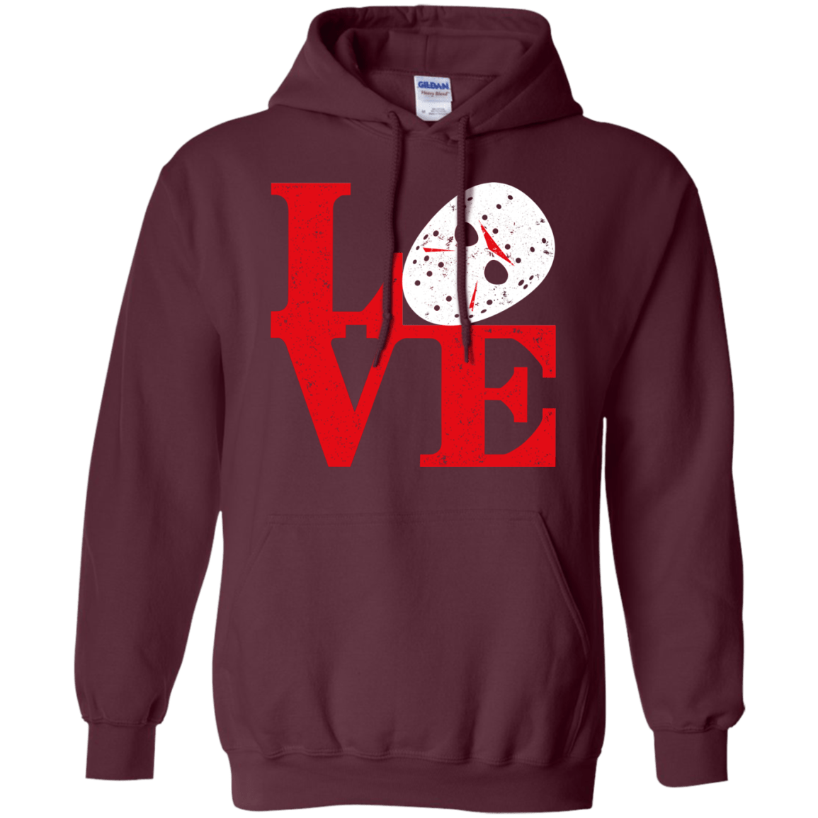 Sweatshirts Maroon / S F13 Love Pullover Hoodie