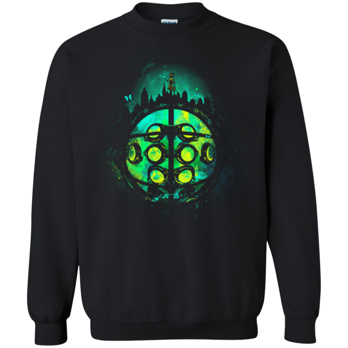 Sweatshirts Black / Small Face of Rapture Crewneck Sweatshirt