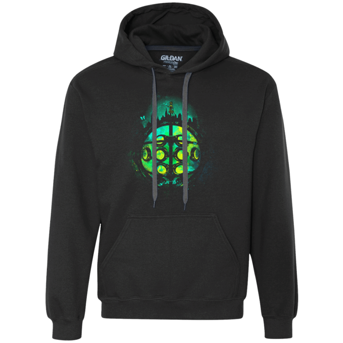 Sweatshirts Black / Small Face of Rapture Premium Fleece Hoodie