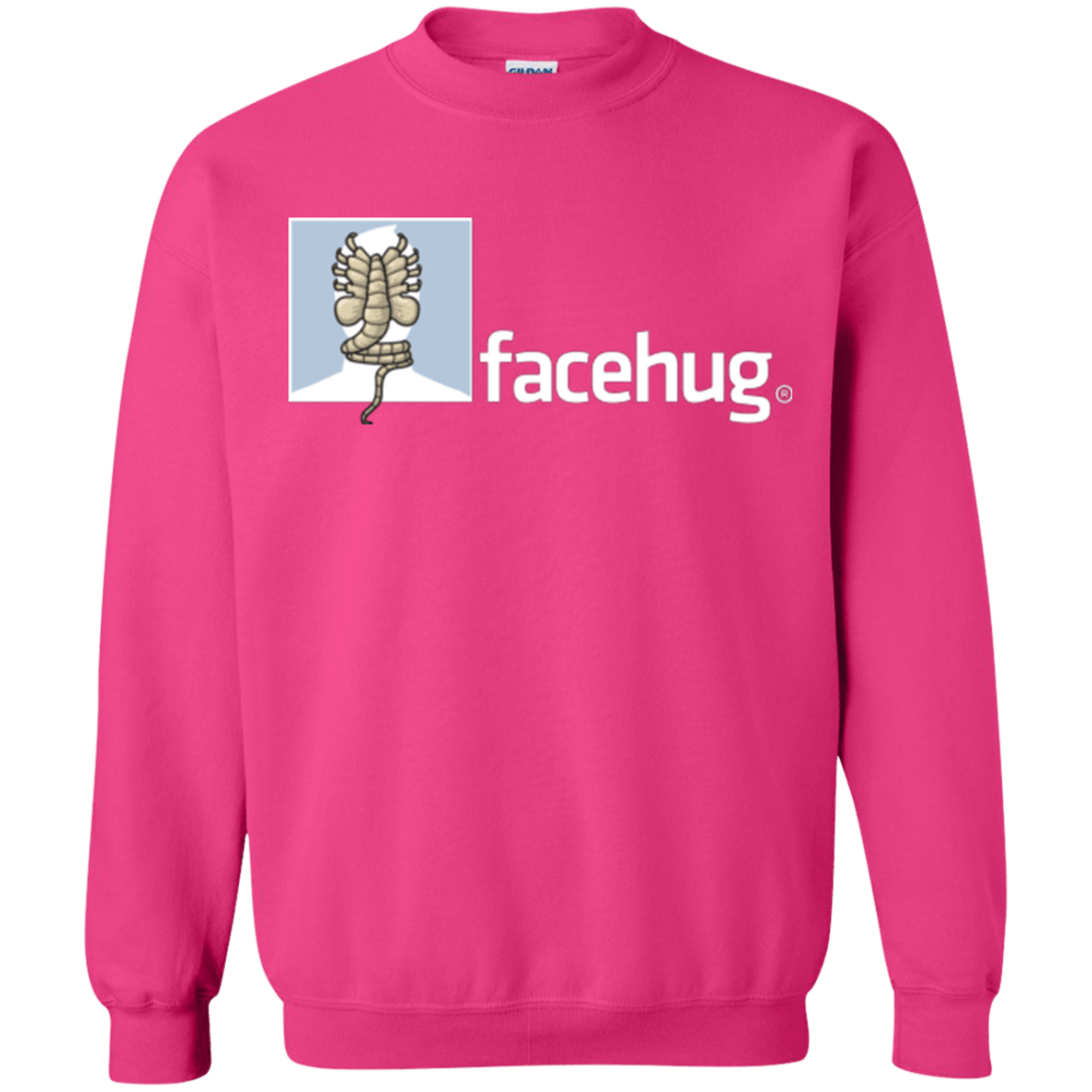 Sweatshirts Heliconia / Small FACEHUG Crewneck Sweatshirt