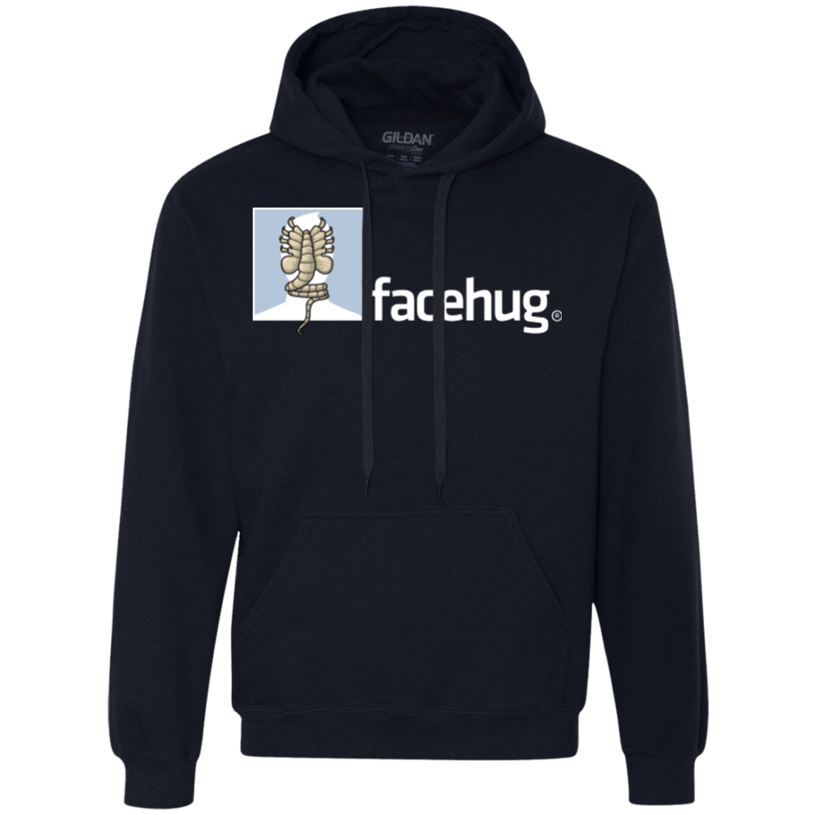 Sweatshirts Navy / Small FACEHUG Premium Fleece Hoodie