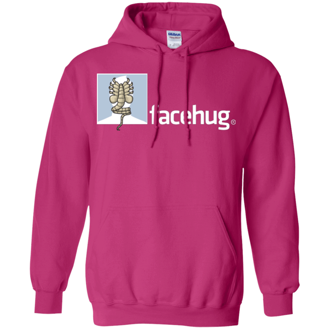 Sweatshirts Heliconia / Small FACEHUG Pullover Hoodie