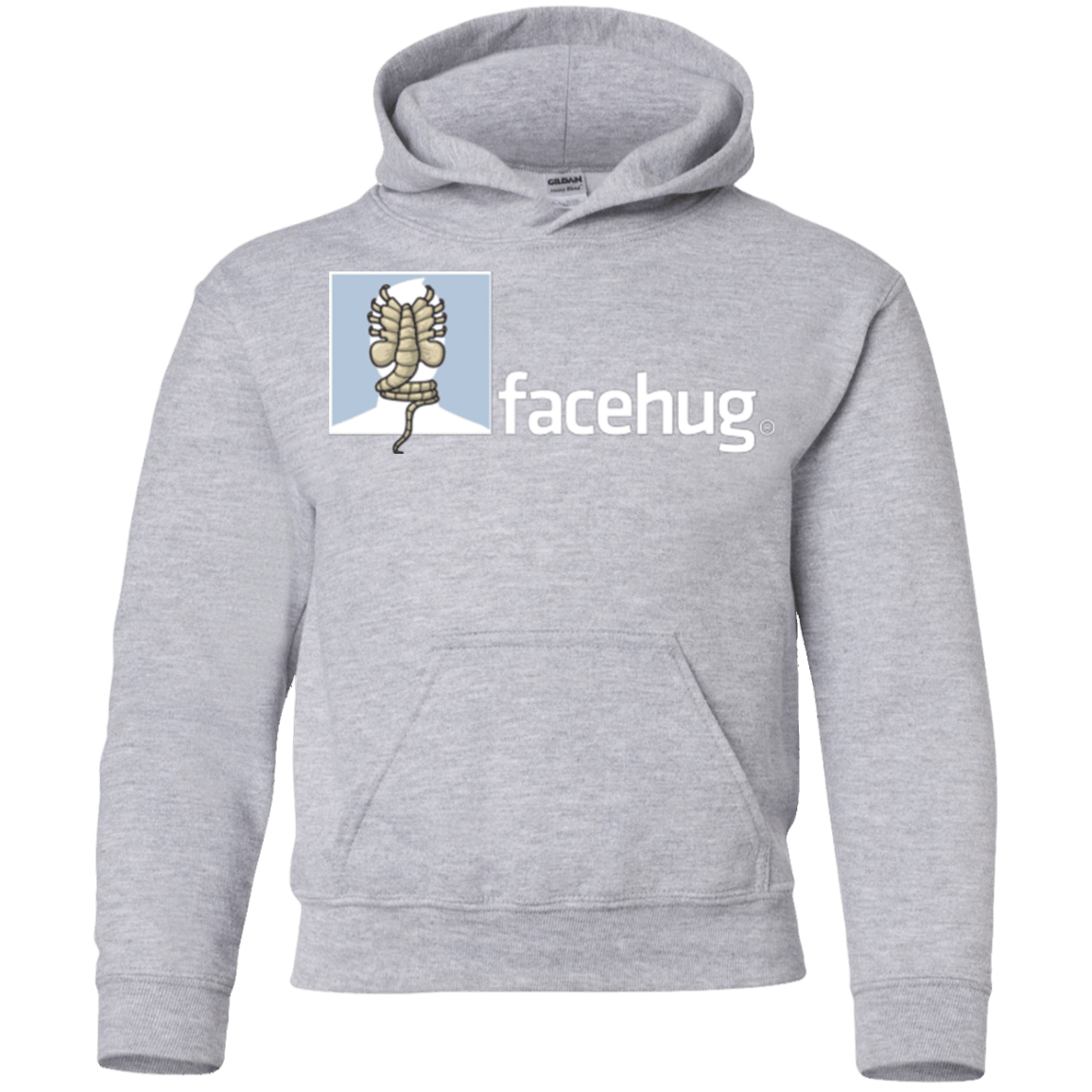 Sweatshirts Sport Grey / YS FACEHUG Youth Hoodie