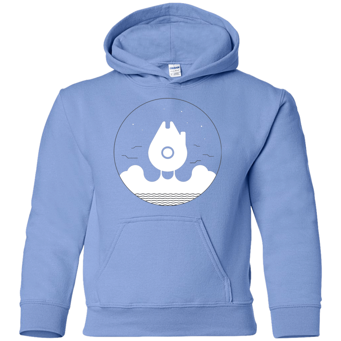Sweatshirts Carolina Blue / YS Falco Rises Youth Hoodie