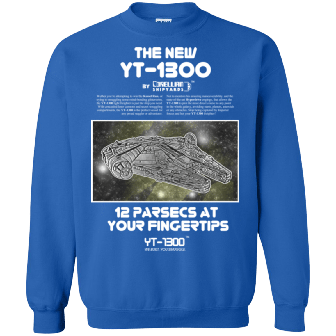 Sweatshirts Royal / Small Falcon YT-3000 Crewneck Sweatshirt