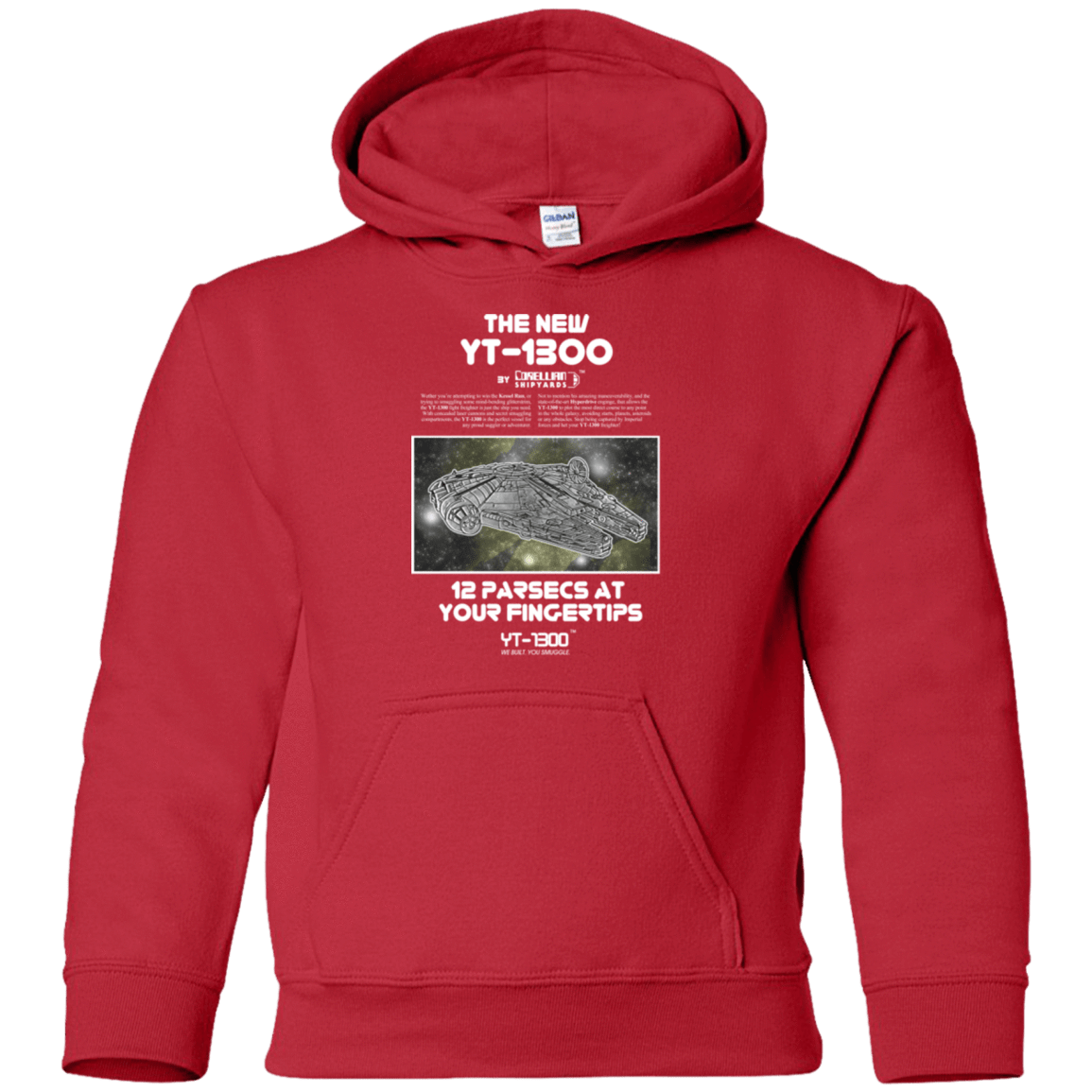 Sweatshirts Red / YS Falcon YT-3000 Youth Hoodie