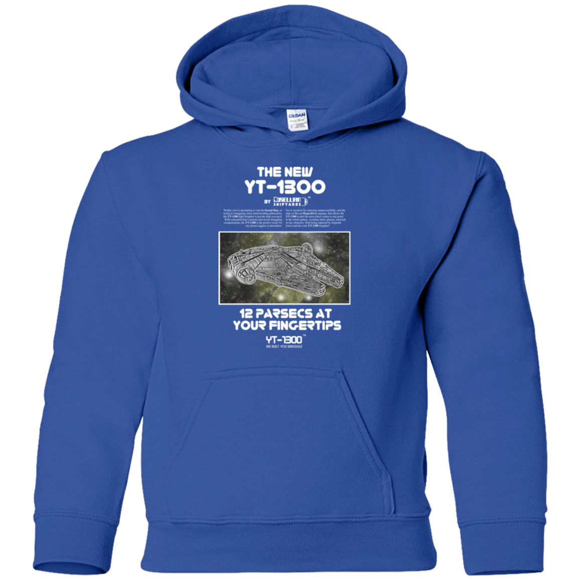 Sweatshirts Royal / YS Falcon YT-3000 Youth Hoodie