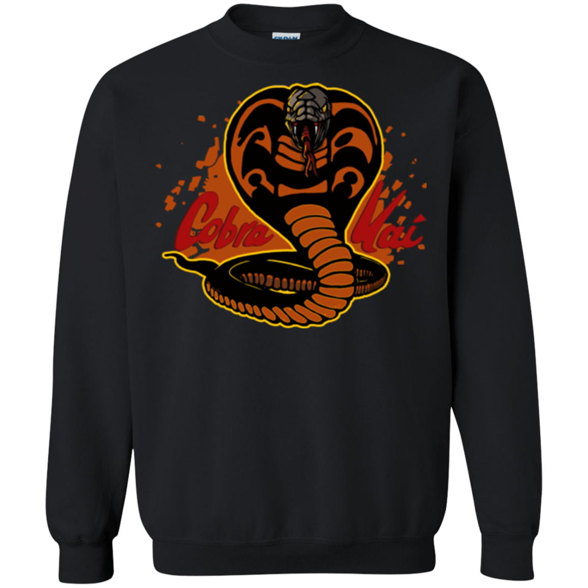 Sweatshirts Black / S Familiar Reptile Crewneck Sweatshirt