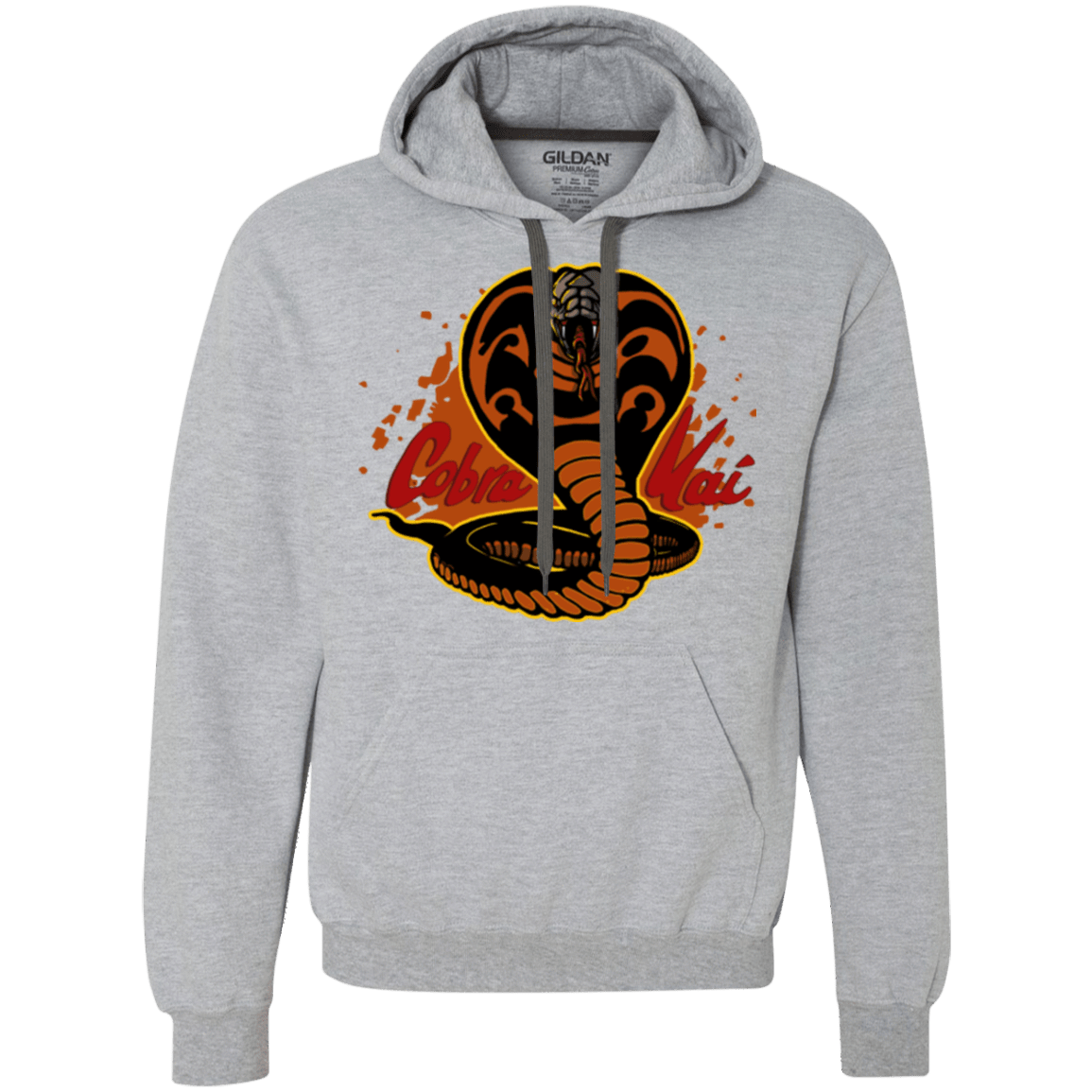 Sweatshirts Sport Grey / S Familiar Reptile Premium Fleece Hoodie