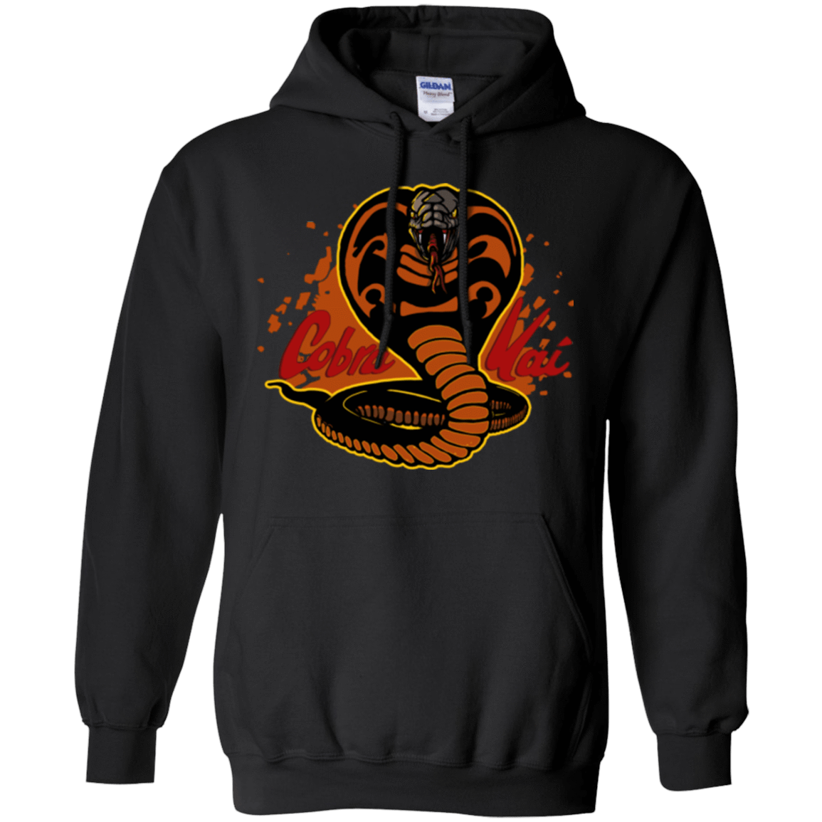 Sweatshirts Black / S Familiar Reptile Pullover Hoodie