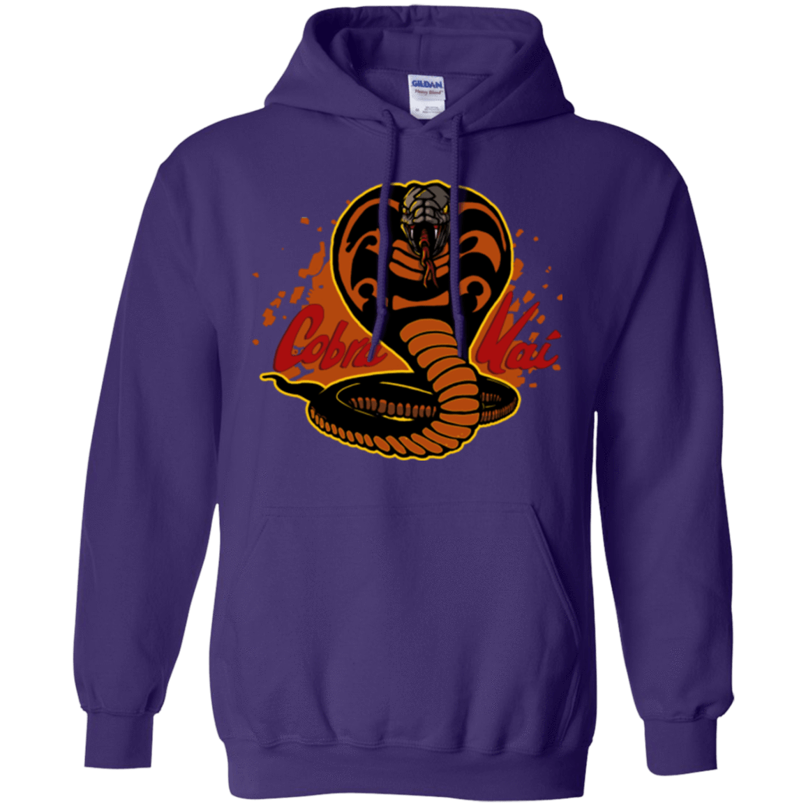 Sweatshirts Purple / S Familiar Reptile Pullover Hoodie
