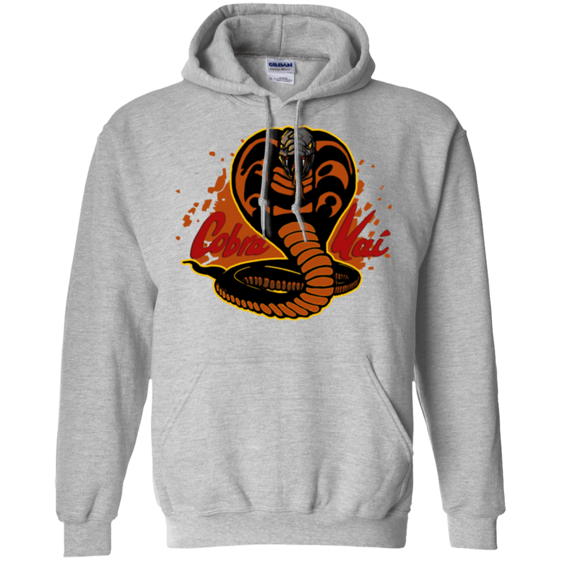 Sweatshirts Sport Grey / S Familiar Reptile Pullover Hoodie