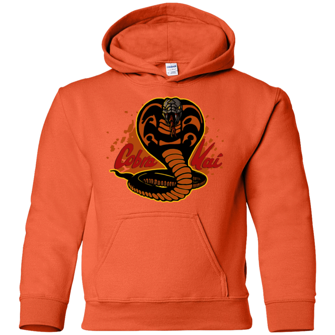 Sweatshirts Orange / YS Familiar Reptile Youth Hoodie