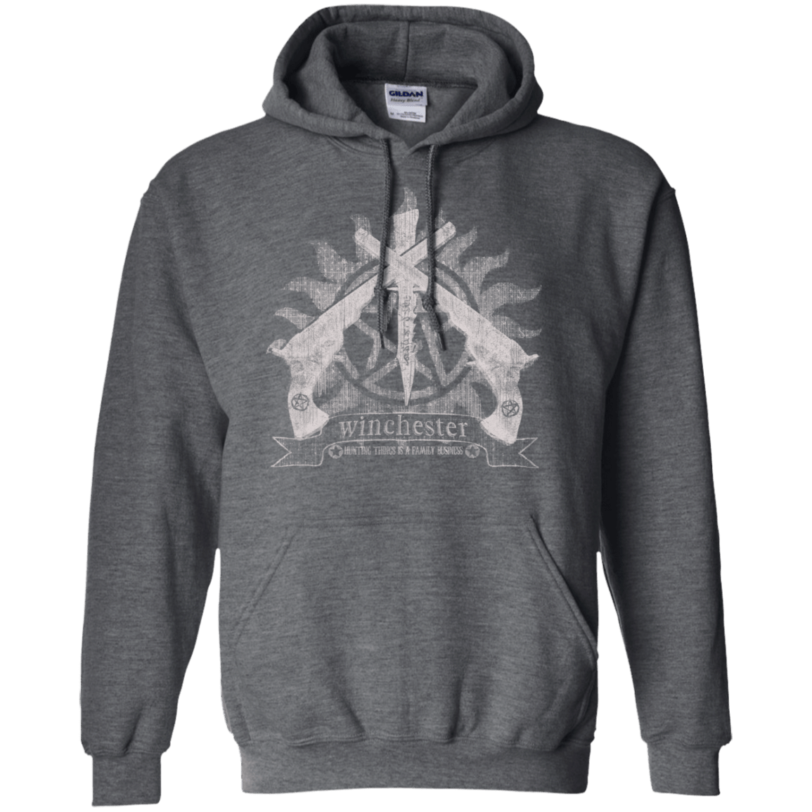 Sweatshirts Dark Heather / S Family Business Pullover Hoodie