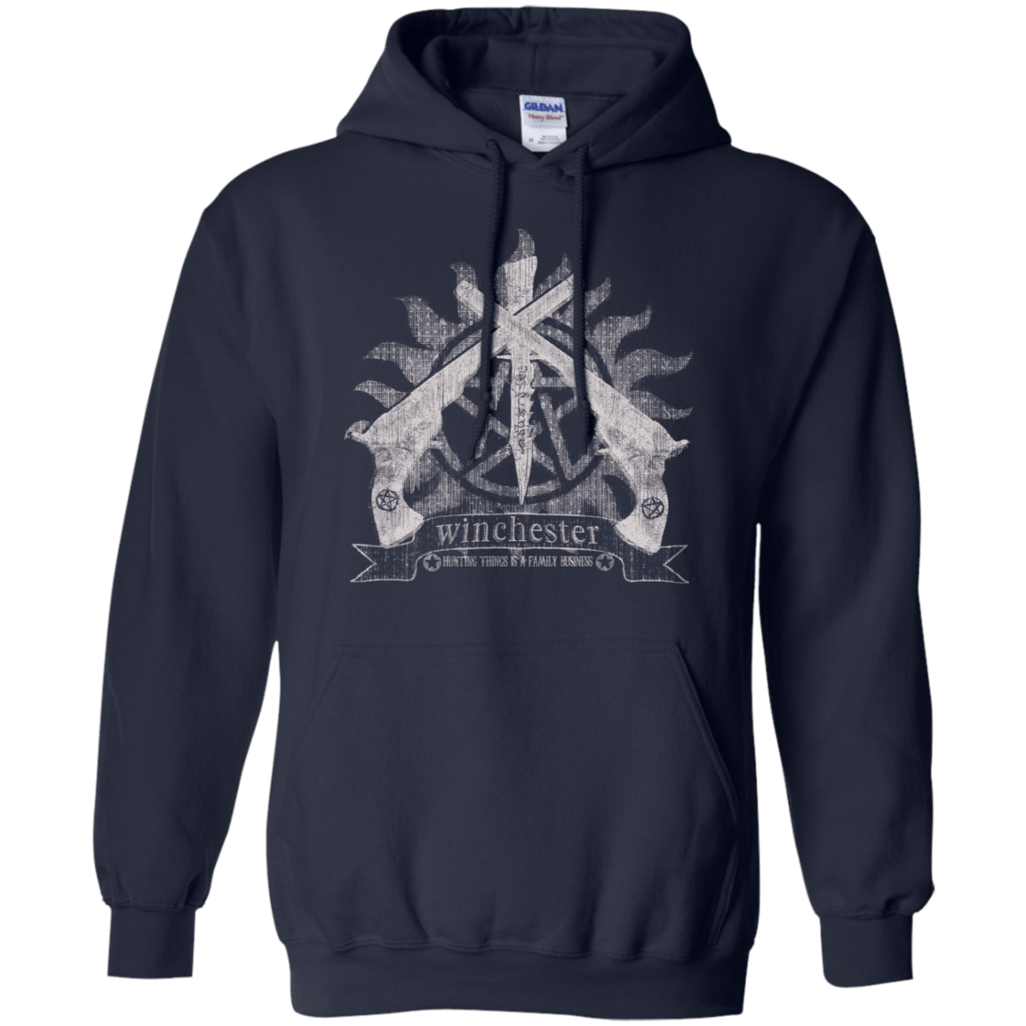 Sweatshirts Navy / S Family Business Pullover Hoodie