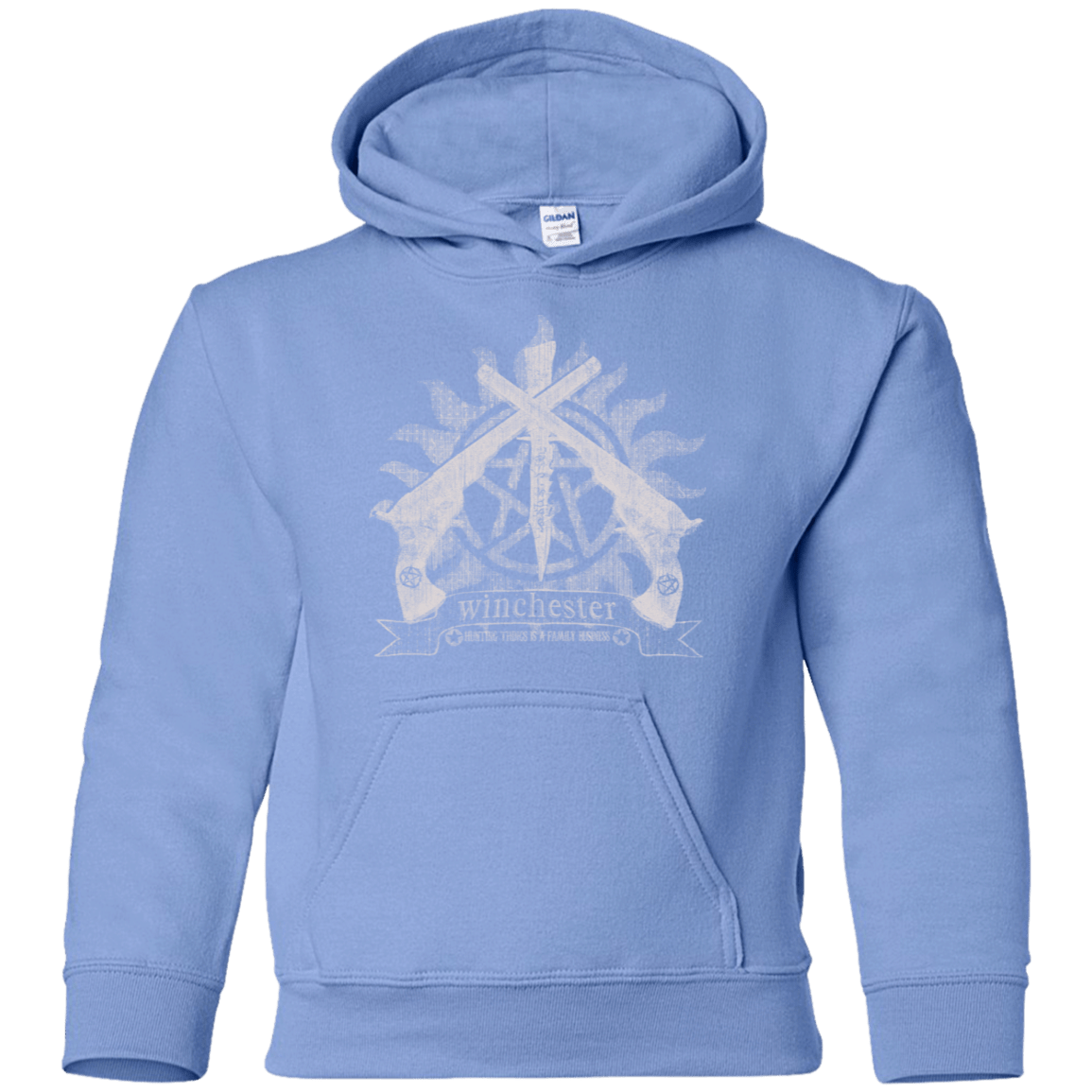 Sweatshirts Carolina Blue / YS Family Business Youth Hoodie