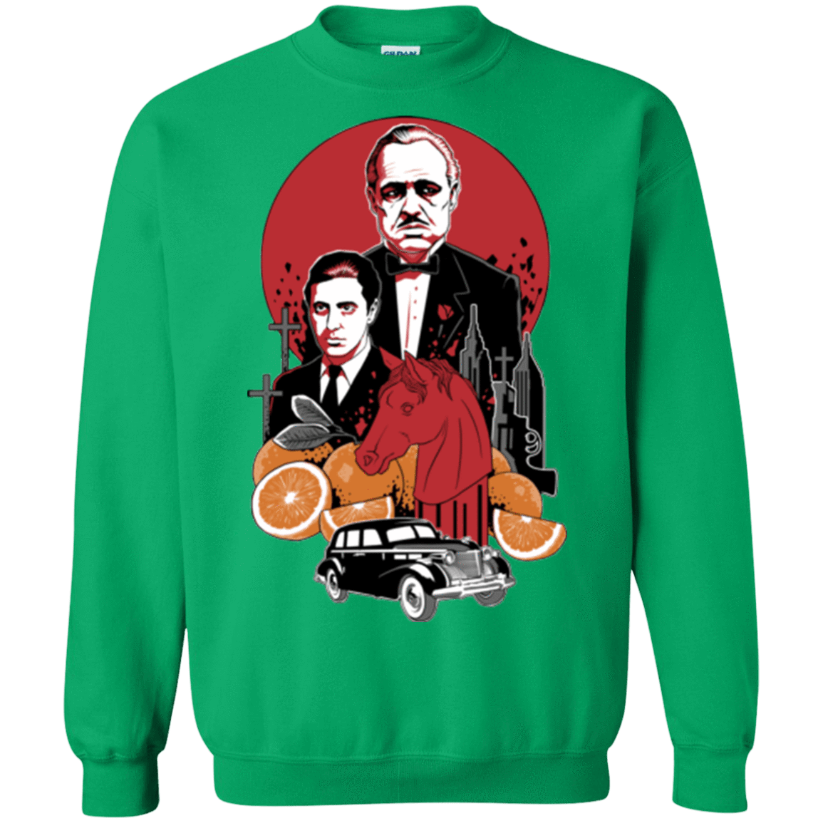 Sweatshirts Irish Green / Small Family Cursed Crewneck Sweatshirt