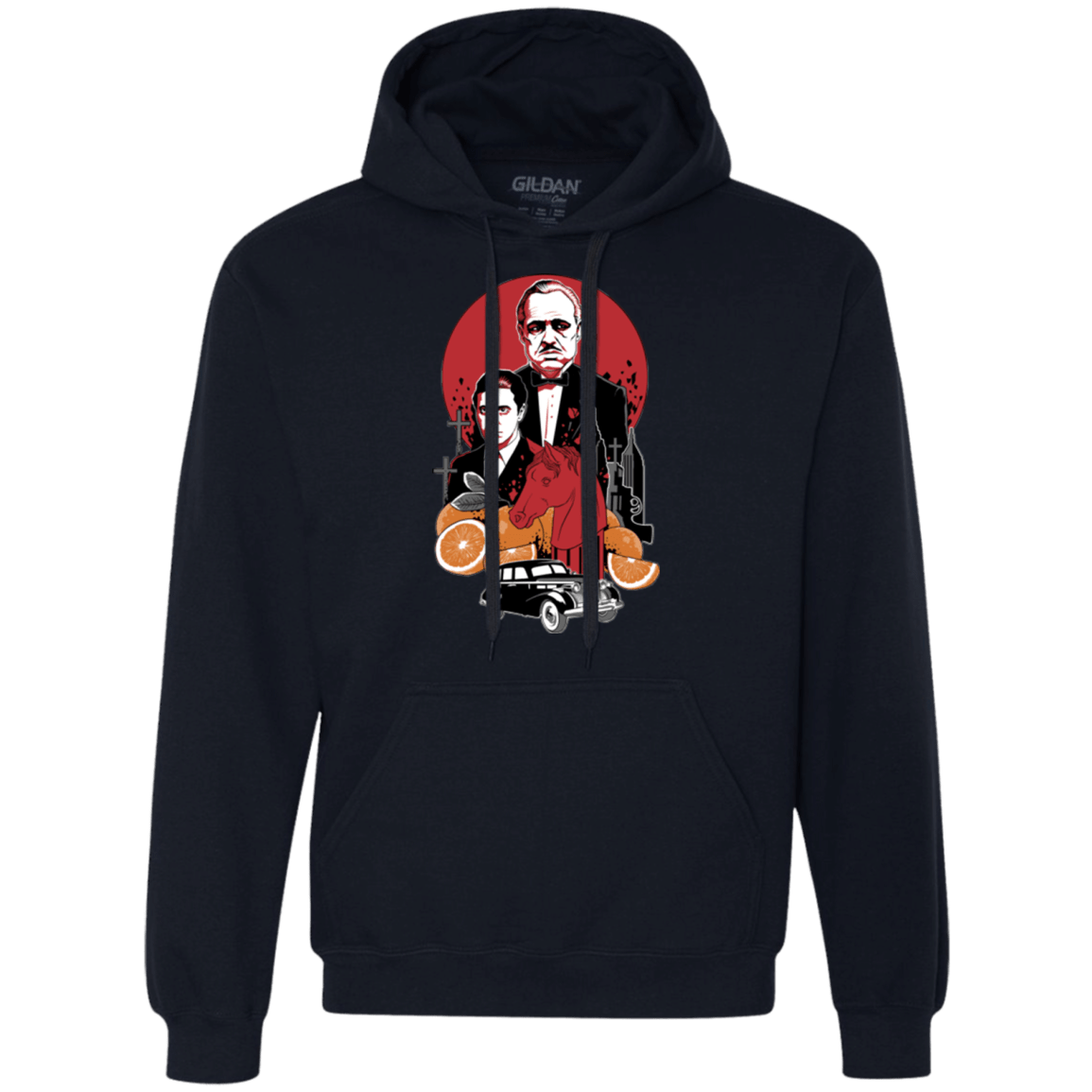 Sweatshirts Navy / Small Family Cursed Premium Fleece Hoodie