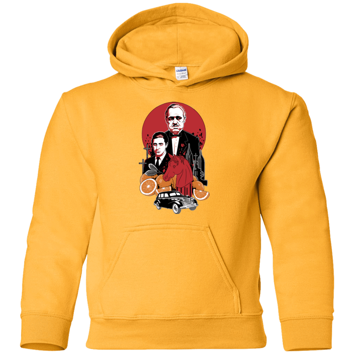 Sweatshirts Gold / YS Family Cursed Youth Hoodie