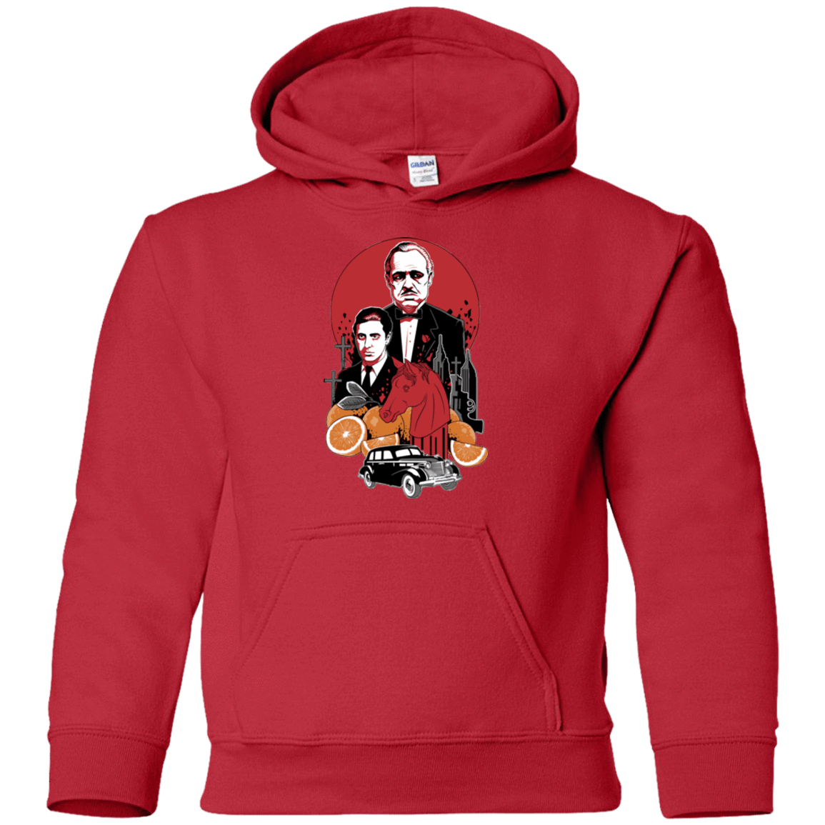 Sweatshirts Red / YS Family Cursed Youth Hoodie