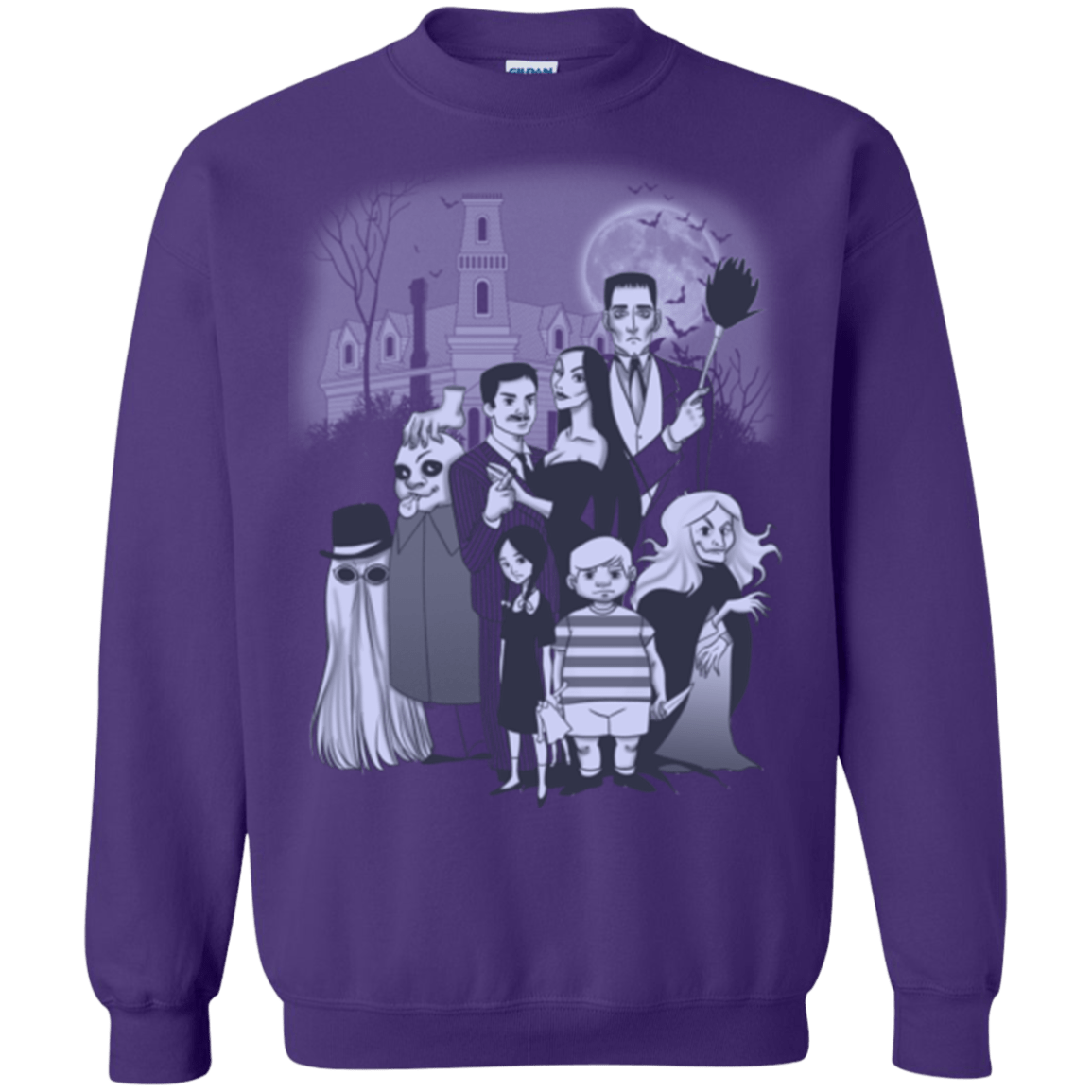Sweatshirts Purple / Small Family Portrait Crewneck Sweatshirt