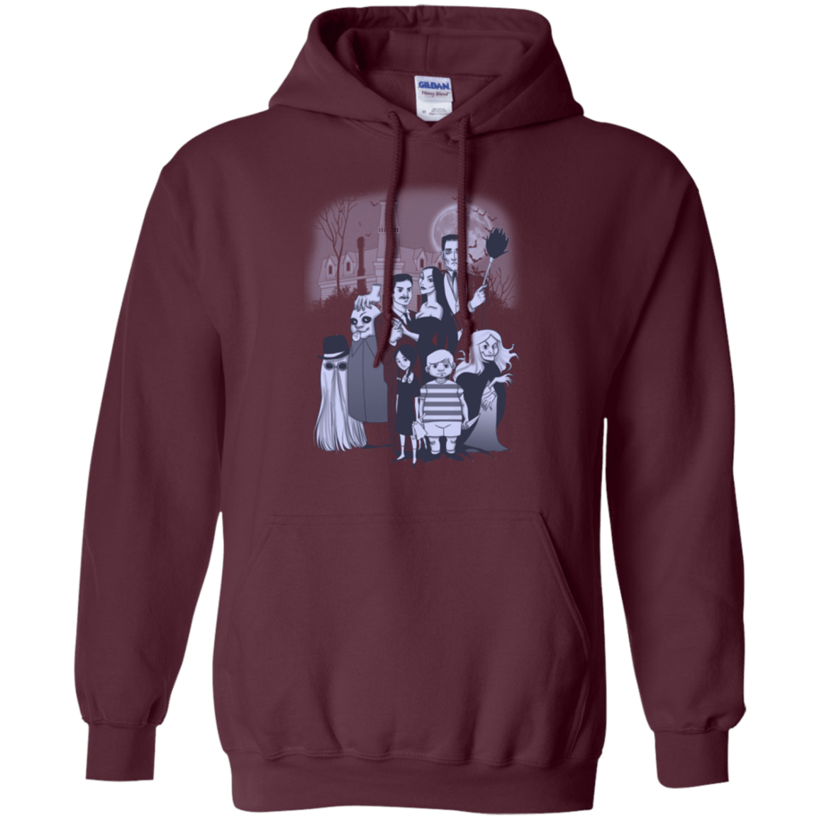 Sweatshirts Maroon / Small Family Portrait Pullover Hoodie