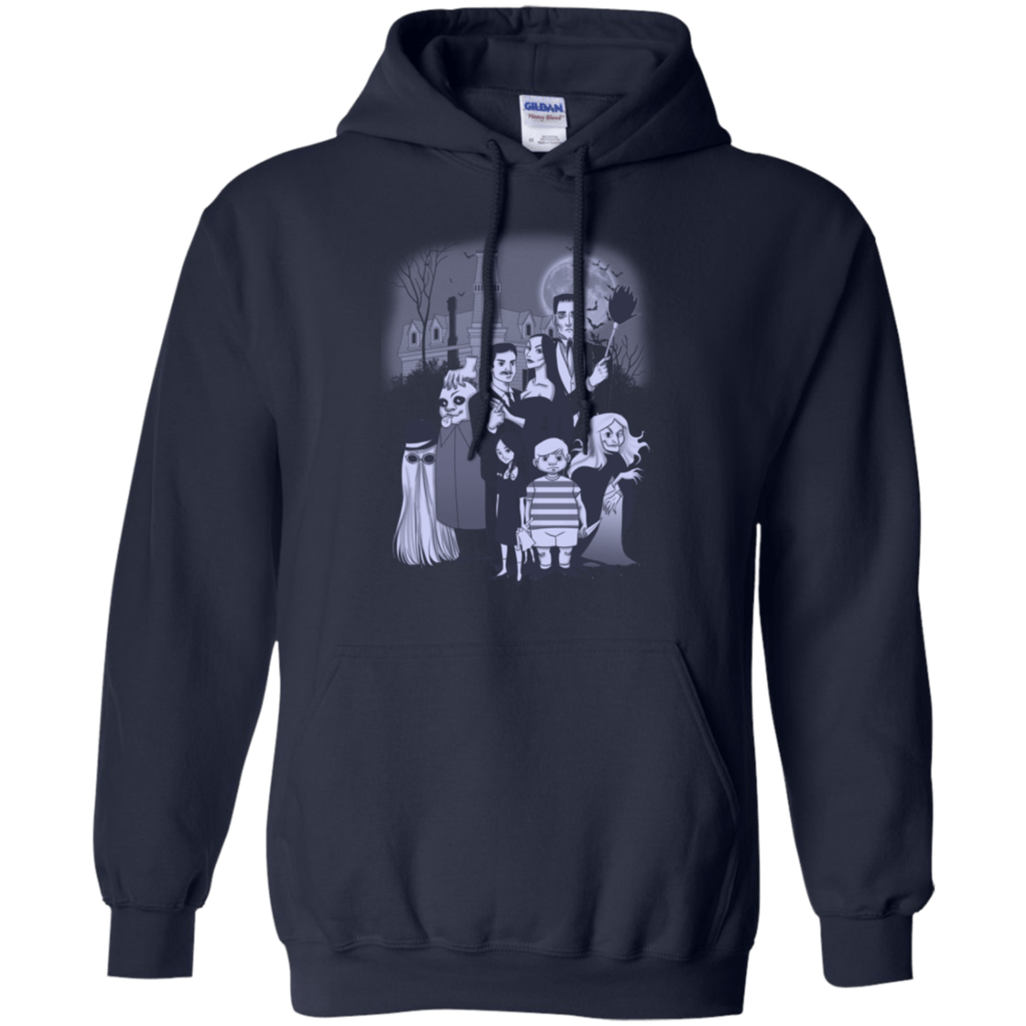 Sweatshirts Navy / Small Family Portrait Pullover Hoodie