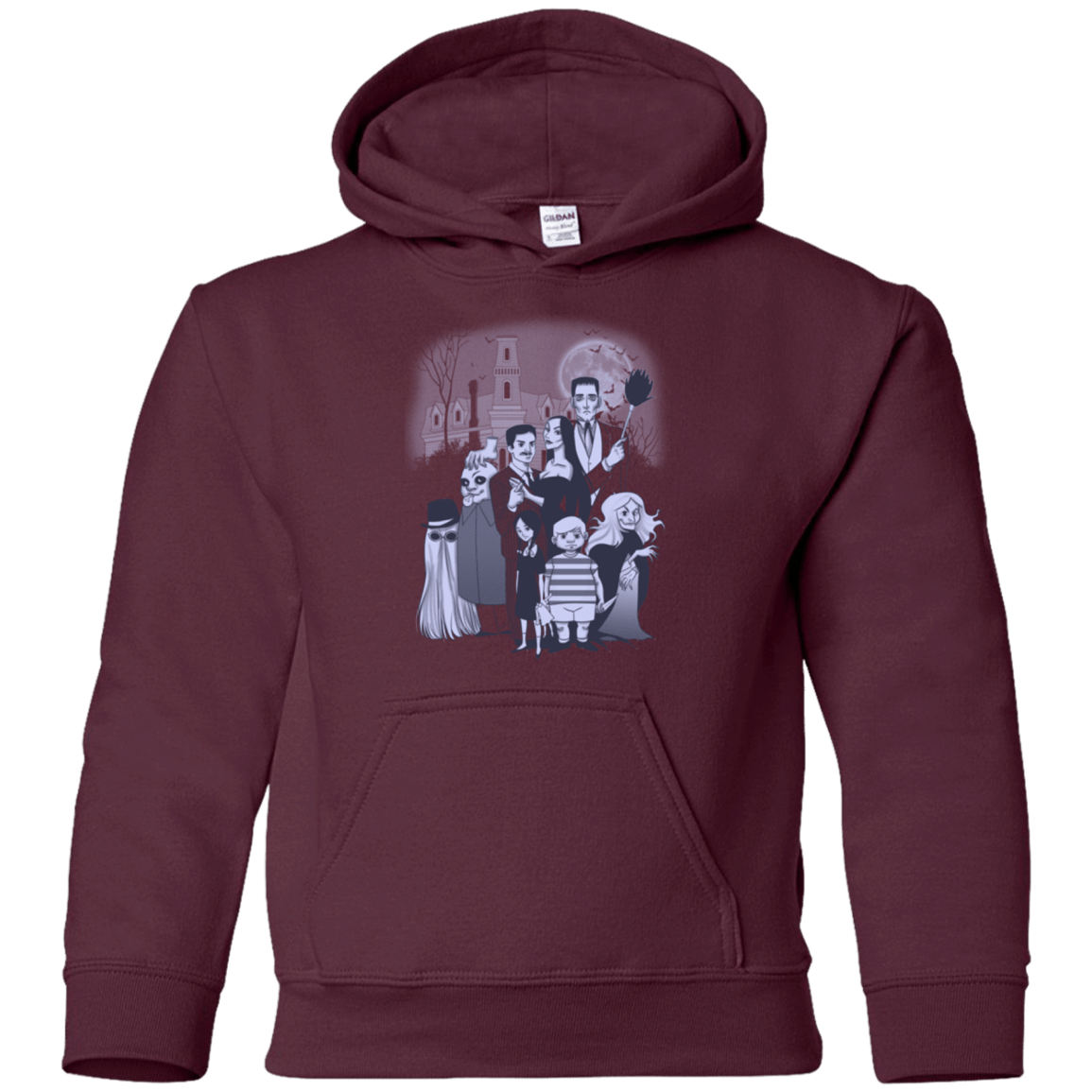 Sweatshirts Maroon / YS Family Portrait Youth Hoodie