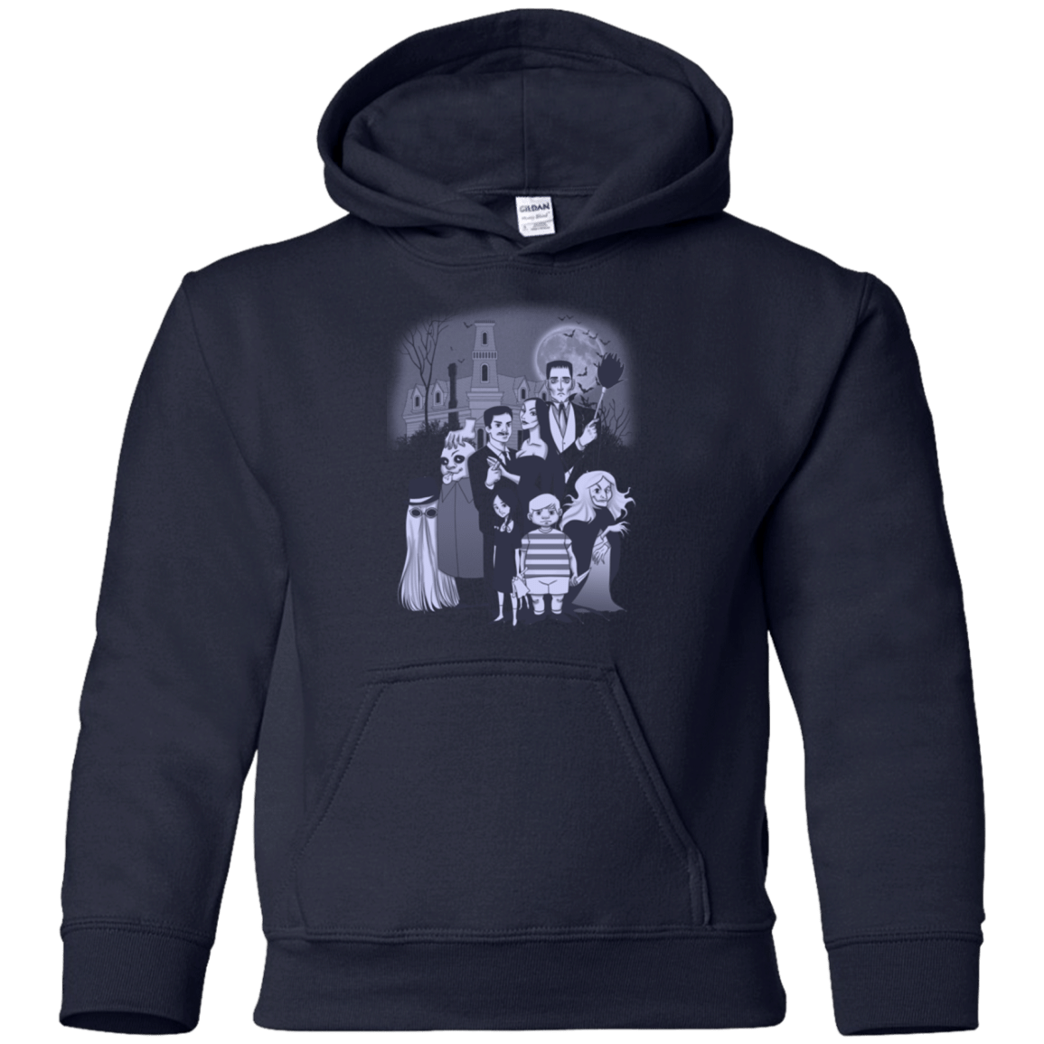 Sweatshirts Navy / YS Family Portrait Youth Hoodie