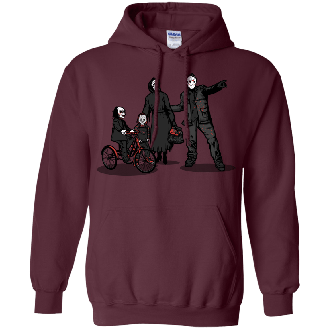 Sweatshirts Maroon / S Family Values Pullover Hoodie