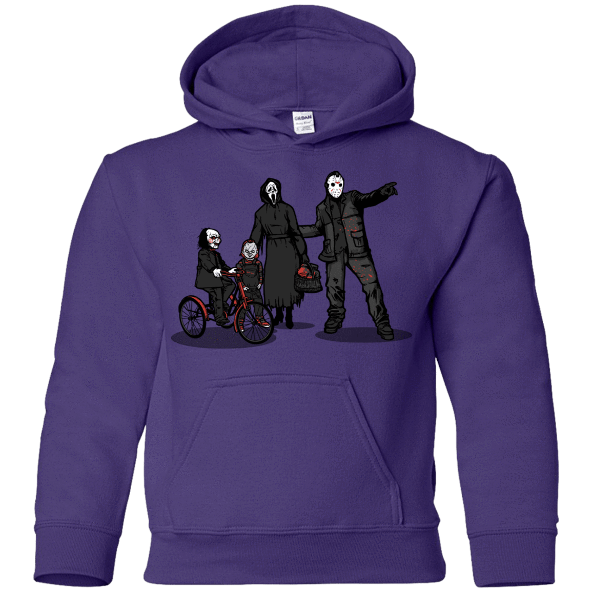 Sweatshirts Purple / YS Family Values Youth Hoodie