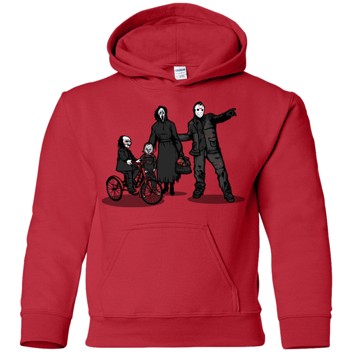 Sweatshirts Red / YS Family Values Youth Hoodie