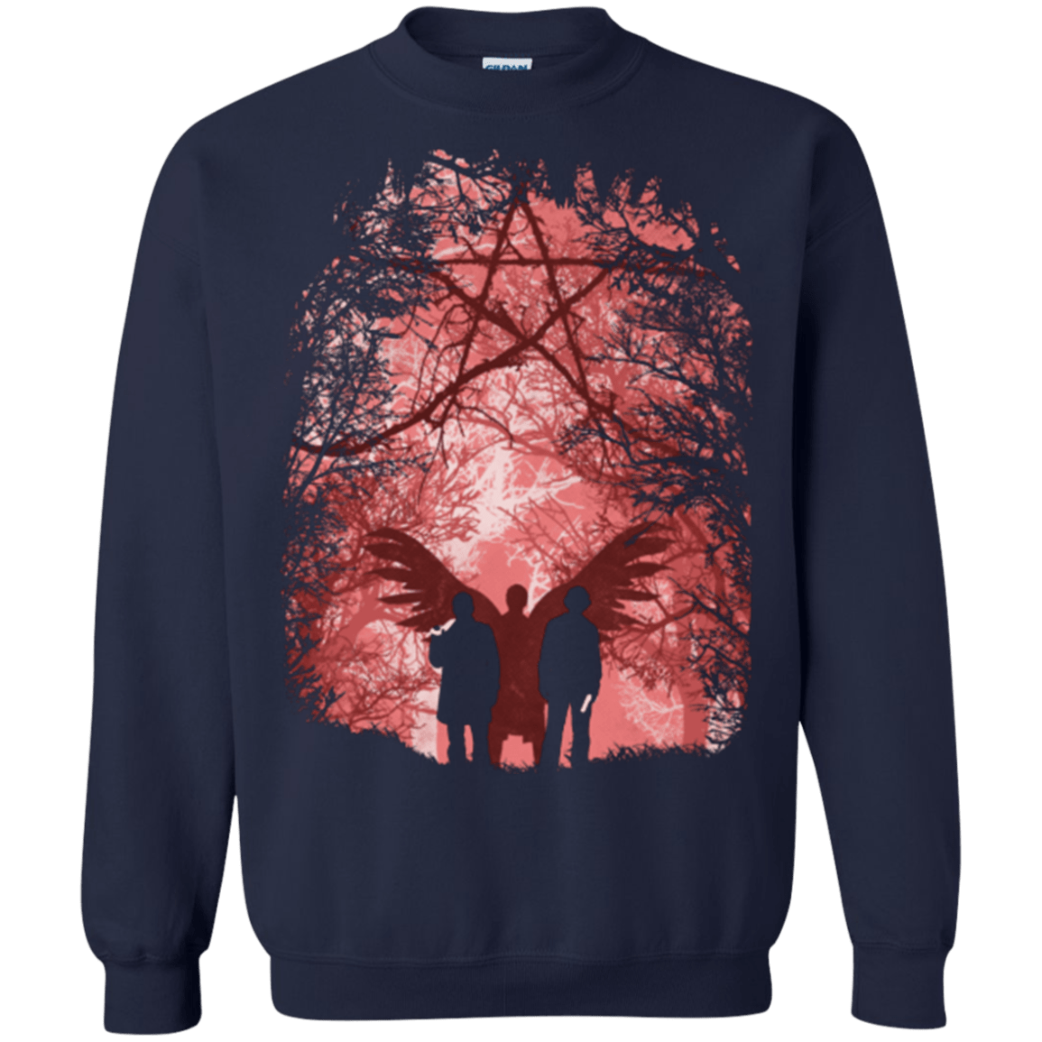 Sweatshirts Navy / Small Famous Hunters Crewneck Sweatshirt